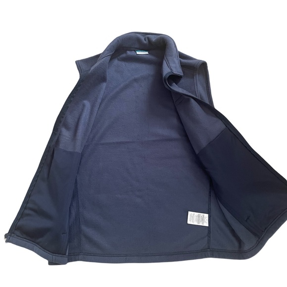 Columbia Men’s Vest Blue Sleeveless Size Medium - Picture 4 of 4